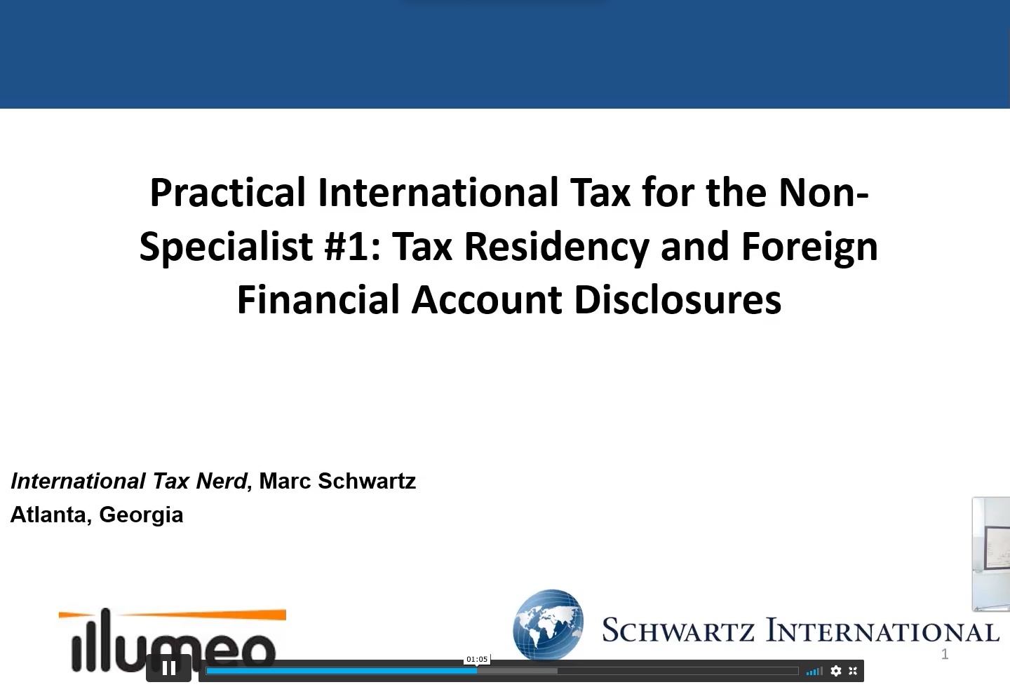 practical international tax for the non-specialist 1