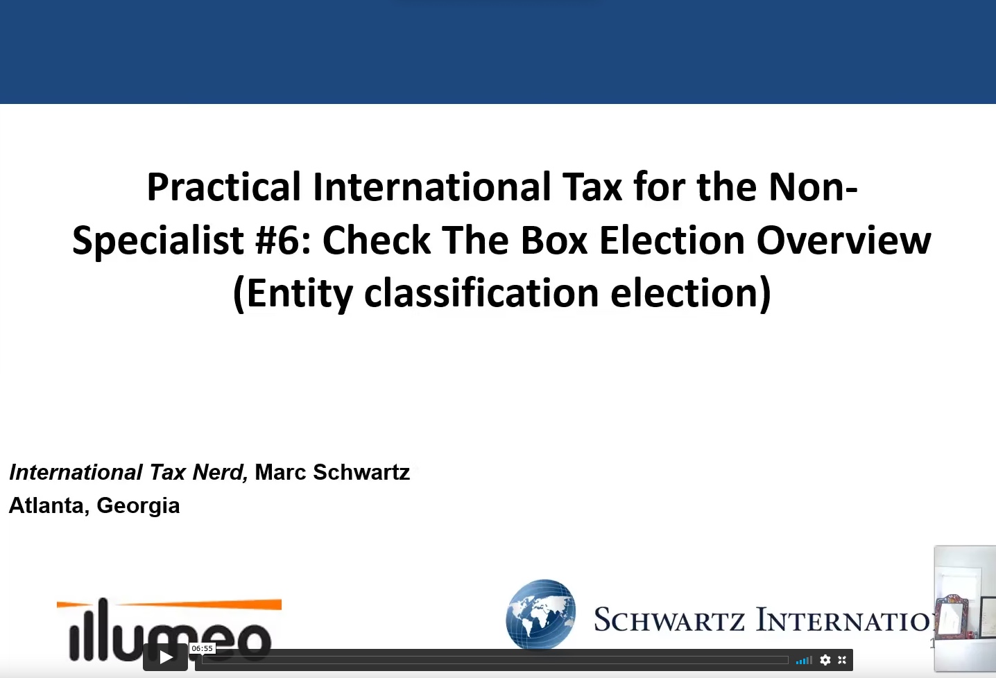 practical international tax for the non-specialist 6